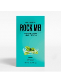 Жидкий вибратор Nuei Rock Me! с ароматом мяты - 20 мл. - Nuei cosmetics - купить с доставкой в Тамбове