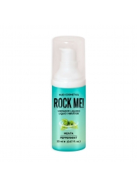 Жидкий вибратор Nuei Rock Me! с ароматом мяты - 20 мл. - Nuei cosmetics - купить с доставкой в Тамбове