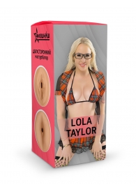 Двусторонний мастурбатор Lola Taylor - 22 см. - ФлешНаш - в Тамбове купить с доставкой