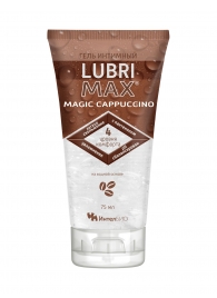 Интимный гель-смазка на водной основе Lubrimax Magic Cappuccino - 75 мл. - ИнтелБИО - купить с доставкой в Тамбове
