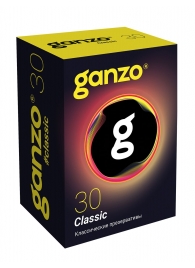 Классические презервативы с обильной смазкой Ganzo Classic - 30 шт. - Ganzo - купить с доставкой в Тамбове