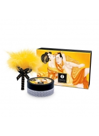 Массажная пудра с ароматом манго Luscious Mango - Shunga - купить с доставкой в Тамбове