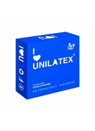 Классические презервативы Unilatex Natural Plain - 3 шт. - Unilatex - купить с доставкой в Тамбове