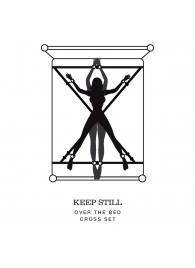 Набор для связывания на кровати Keep Still - Fifty Shades of Grey - купить с доставкой в Тамбове
