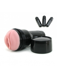 Мастурбатор-вагина Fleshlight - Vibro Pink Lady Touch с вибрацией - Fleshlight - в Тамбове купить с доставкой
