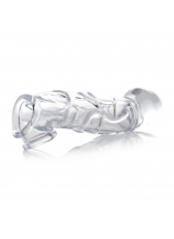 Прозрачная насадка для увеличения члена 2 Inch Clear Extender Sleeve - XR Brands - в Тамбове купить с доставкой