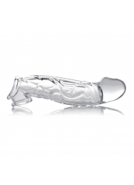Прозрачная насадка для увеличения члена 2 Inch Clear Extender Sleeve - XR Brands - в Тамбове купить с доставкой