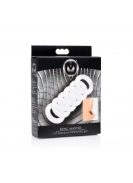 Комплект из 6 прозрачных эрекционных колец Ring Master Custom Ball Stretcher Kit - XR Brands - в Тамбове купить с доставкой