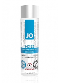 Возбуждающий лубрикант на водной основе JO Personal Lubricant H2O Warming - 120 мл. - System JO - купить с доставкой в Тамбове