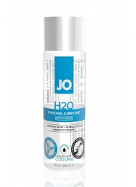 Охлаждающий лубрикант на водной основе JO Personal Lubricant H2O COOLING - 60 мл. - System JO - купить с доставкой в Тамбове