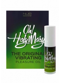 Масло унисекс с эффектом вибрации Oh! Holy Mary - 6 мл. - Nuei cosmetics - купить с доставкой в Тамбове