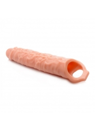 Телесная насадка-удлинитель 3 Inch Extender Sleeve - 27,3 см. - XR Brands - в Тамбове купить с доставкой