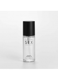 Съедобное cогревающее массажное масло Slow Sex - 50 мл. - Bijoux Indiscrets - купить с доставкой в Тамбове