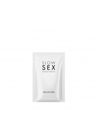 Полоски для орального секса Slow Sex Oral Sex Strips - 7 шт. - Bijoux Indiscrets - купить с доставкой в Тамбове