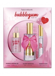 Набор средств для массажа и ласк Bubblegum Play Kit - Bijoux Indiscrets - купить с доставкой в Тамбове