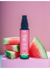 Гель Lick Me с согревающим эффектом и ароматом арбуза - 50 мл. - INTT - купить с доставкой в Тамбове