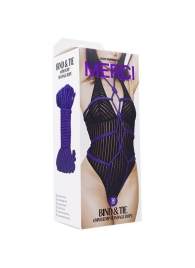 Фиолетовая верёвка для связывания и фиксации Bind Tie - 9,14 м. - Doc Johnson - купить с доставкой в Тамбове