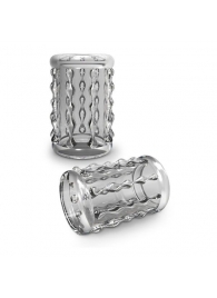 Прозрачная насадка с бороздками STAY HARD COCK SLEEVE 04 CLEAR - Blush Novelties - в Тамбове купить с доставкой