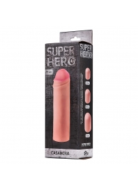Фаллоудлинитель SUPER HERO Casanova - 18 см. - Lola Games - в Тамбове купить с доставкой