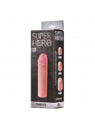 Фаллоудлинитель SUPER HERO Tempter - 16 см. - Lola Games - в Тамбове купить с доставкой
