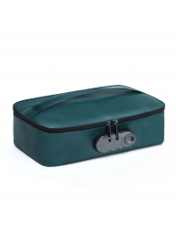 Зеленая сумочка для хранения игрушек Discreet Box - Dorcel - купить с доставкой в Тамбове