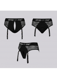 Трусики для фиксации насадок Strap-on-me Harness Lingerie Diva XS - Strap-on-me - купить с доставкой в Тамбове