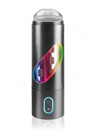 Перезаряжаемый мастурбатор-ротик Extreme Toyz Rechargeable Roto-Bator Mouth - Pipedream - в Тамбове купить с доставкой