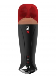 Мастурбатор-вагина в колбе с вибрацией Fuck-O-Matic Pro XL - Pipedream - в Тамбове купить с доставкой