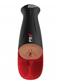 Мастурбатор-вагина в колбе с вибрацией Fuck-O-Matic Pro XL - Pipedream - в Тамбове купить с доставкой