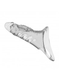 Прозрачная насадка на пенис - 22 см. - Baile - в Тамбове купить с доставкой