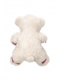 Бондажный набор: белый мишка с розовыми оковами и наручниками - Pecado - купить с доставкой в Тамбове