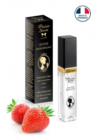 Стимулирующий блеск для губ со вкусом клубники - 7 мл. - Plaisir Secret - купить с доставкой в Тамбове Стимулирующий блеск для губ со вкусом клубники - 7 мл. - Plaisir Secret - купить с доставкой в Тамбове