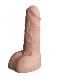 Телесный фаллоудлинитель с мошонкой Cock Next - 17 см. - LOVETOY (А-Полимер) - в Тамбове купить с доставкой