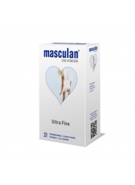 Особо тонкие презервативы Masculan Ultra Fine - 21 шт. - Masculan - купить с доставкой в Тамбове
