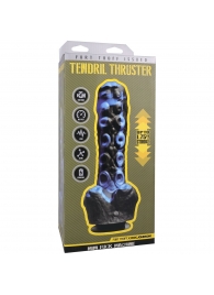 Черно-синяя мини-машина на присоске Tendril Thruster - 21,6 см. - Doc Johnson - купить с доставкой в Тамбове