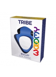 Синее эрекционное кольцо Wooomy Tribeс с вибрацией - Adrien Lastic - в Тамбове купить с доставкой Синее эрекционное кольцо Wooomy Tribeс с вибрацией - Adrien Lastic - в Тамбове купить с доставкой