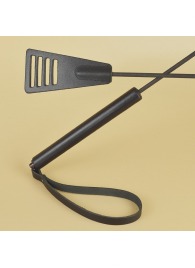 Черный кожаный стек «Сириус» - 60 см. - Sitabella - купить с доставкой в Тамбове