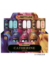 Набор из 15 мастурбаторов Catherine Olga - Baile - в Тамбове купить с доставкой