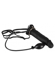 Полый страпон с эффектом увеличения Inflatable Strap-On - 18,5 см. - Orion - купить с доставкой в Тамбове
