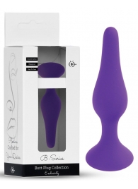Фиолетовая анальная втулка Silcone Purple Plug Small - 10 см. - Boys of Toys в Тамбове Фиолетовая анальная втулка Silcone Purple Plug Small - 10 см. - Boys of Toys