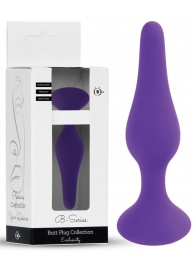 Фиолетовая анальная втулка Silcone Purple Plug Medium - 11 см. - Boys of Toys в Тамбове Фиолетовая анальная втулка Silcone Purple Plug Medium - 11 см. - Boys of Toys