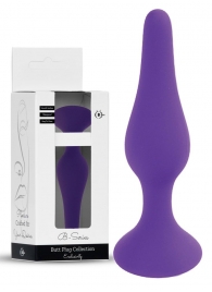Фиолетовая анальная втулка Silcone Purple Plug Extra Large - 15,5 см. - Boys of Toys в Тамбове Фиолетовая анальная втулка Silcone Purple Plug Extra Large - 15,5 см. - Boys of Toys