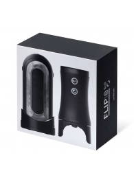 Набор Tenga Flip Zero Electronic Vibrotation: мастурбатор с вибрацией и устройство вращения - Tenga - в Тамбове купить с доставкой Набор Tenga Flip Zero Electronic Vibrotation: мастурбатор с вибрацией и устройство вращения - Tenga - в Тамбове купить с доставкой