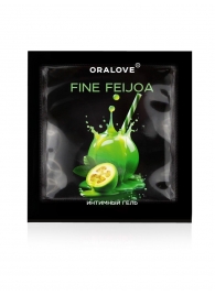 Саше съедобной оральной смазки OraLove с ароматом фейхоа - 3 гр. - Биоритм - купить с доставкой в Тамбове Саше съедобной оральной смазки OraLove с ароматом фейхоа - 3 гр. - Биоритм - купить с доставкой в Тамбове