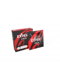 Презервативы с ароматом колы Expert Cola - 3 шт. - Expert - купить с доставкой в Тамбове