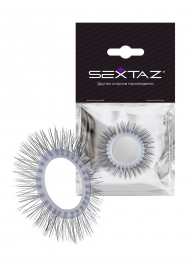 Круглое эрекционное кольцо с «ресничками» - Sextaz - в Тамбове купить с доставкой