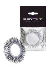 Круглое эрекционное кольцо с длинными «ресничками» - Sextaz - в Тамбове купить с доставкой