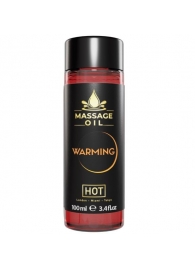 Массажное масло с согревающим эффектом Massage Oil Warming - 100 мл. - HOT - купить с доставкой в Тамбове