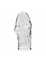 Прозрачная насадка на пенис Booker - 8 см. - Baile - в Тамбове купить с доставкой