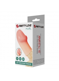 Телесная насадка на пенис Huel - 9 см. - Baile - в Тамбове купить с доставкой